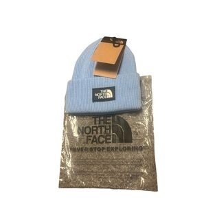 The North Face Sky Blue Knit Beanie